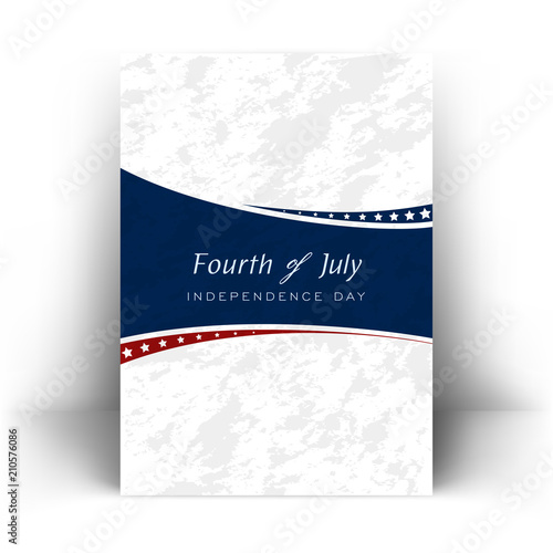 4th of july independence day flyer poster