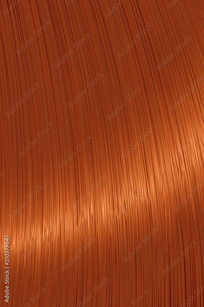 Realistic orange red straight hair texture Realistic orange red straight hair texture