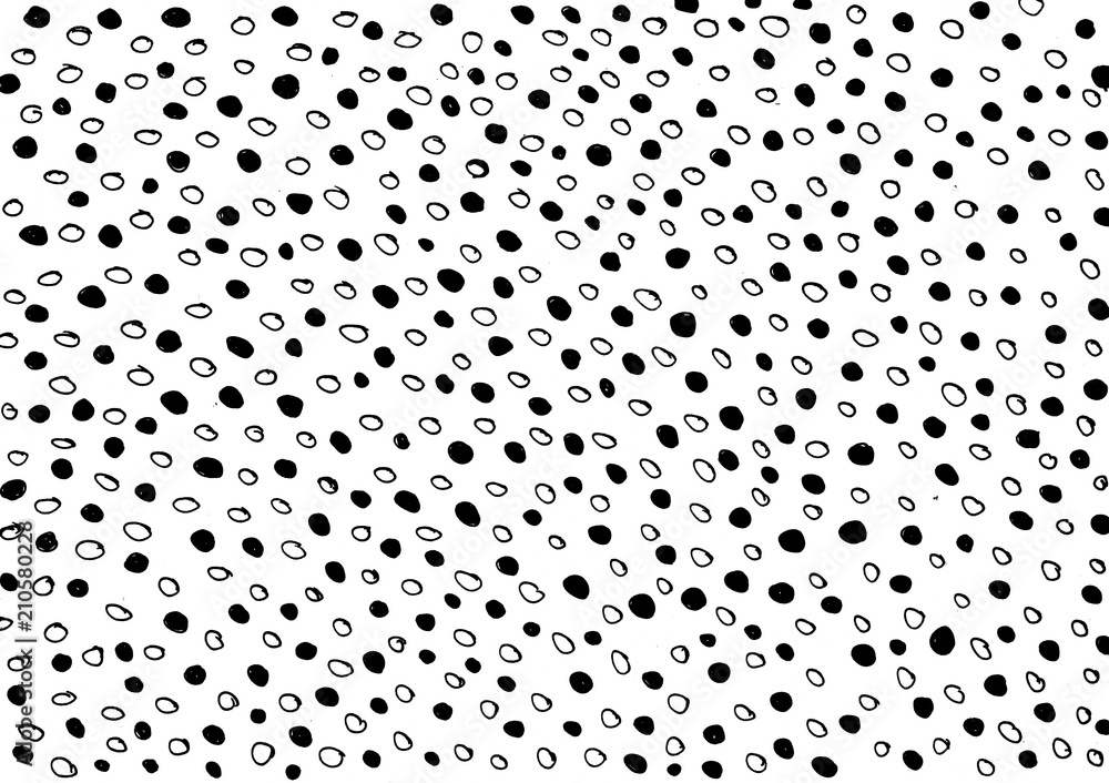 Hand drawn black and white abstract background illustration Hand drawn black and white abstract background illustration