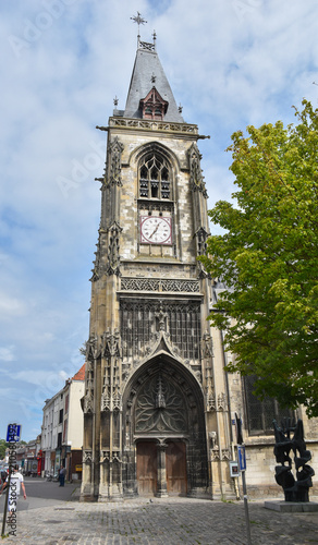 Saint Leu church of Amiens (It was built in 1449) in Amiens, France, Europe.