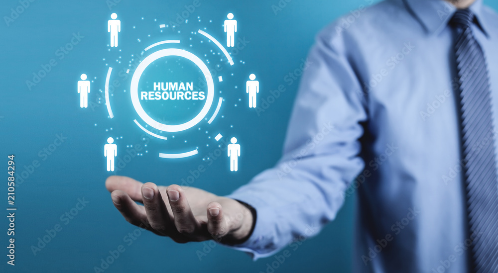 Human resources management. Business, Technology, Internet concept Human resources management. Business, Technology, Internet concept