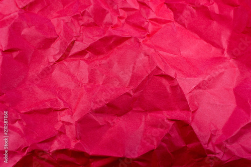 Wallpaper Mural Crumpled torn red color paper. Template for banners. Empty space for text and design Torontodigital.ca