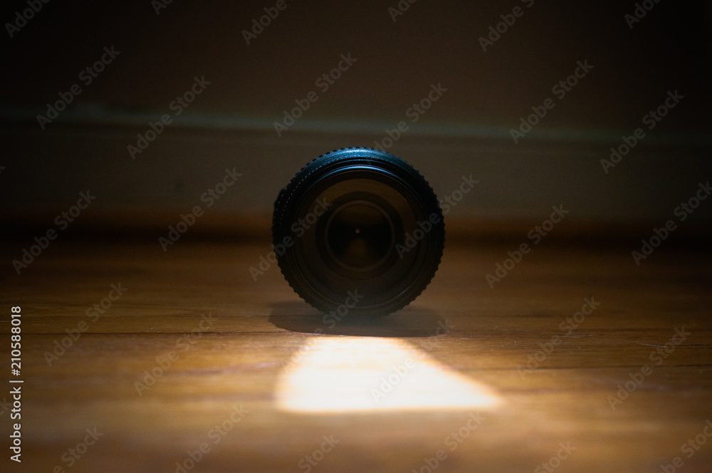 Camera Lens and Light
