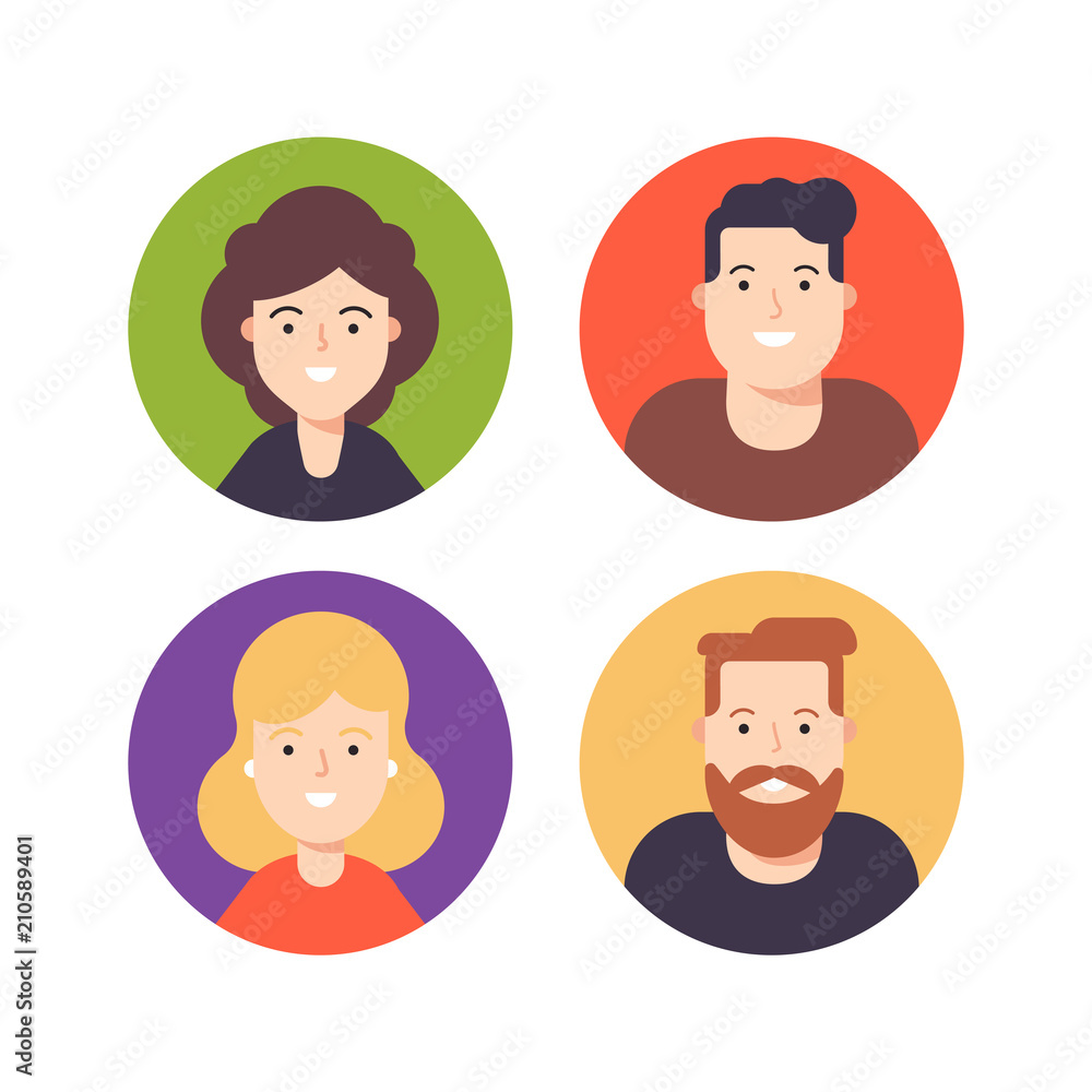 Flat design vector illustration. Flat design vector illustration.