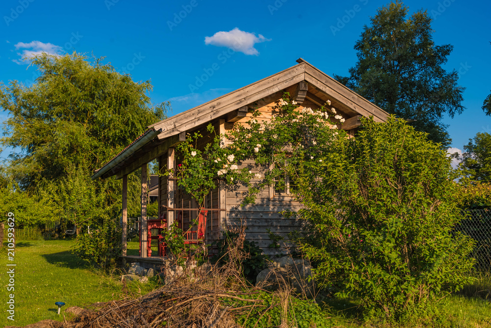 Gartenhaus am Simssee in Oberbayern Gartenhaus am Simssee in Oberbayern