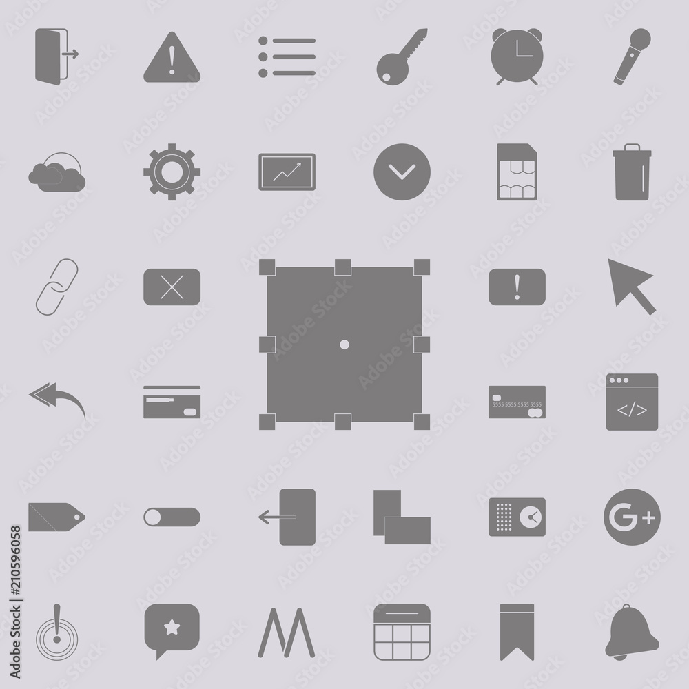 transform button icon. Detailed set of minimalistic icons. Premium ...