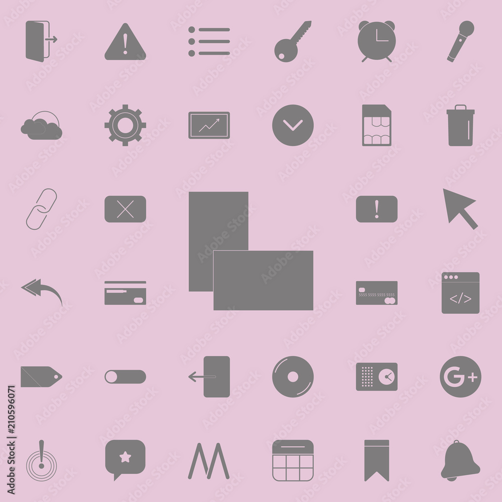 Artboard button icon. Detailed set of minimalistic icons. Premium ...