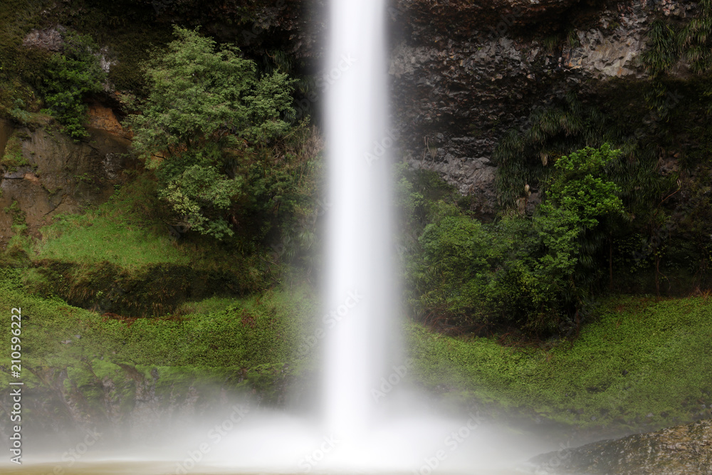 Waterfall. New Zealand Waterfall. New Zealand