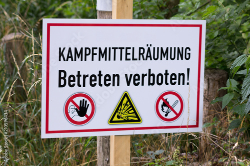 Schild 
