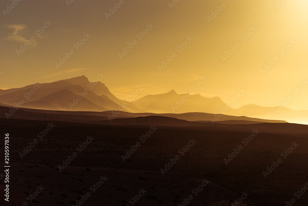 Sunset Landscape Image