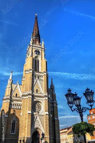 Cathedral Name of Mary (Ime Marijino) in Novi Sad, Serbia. photo
