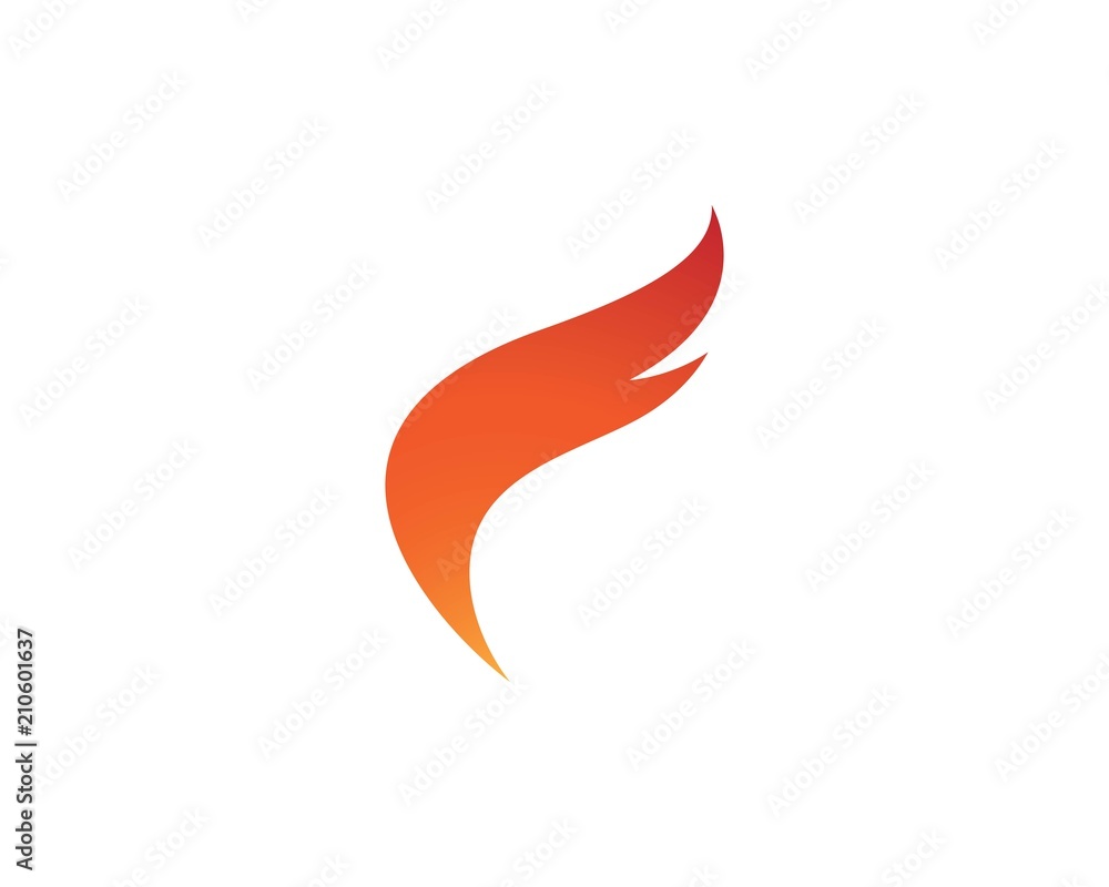 Fire flame Logo Template