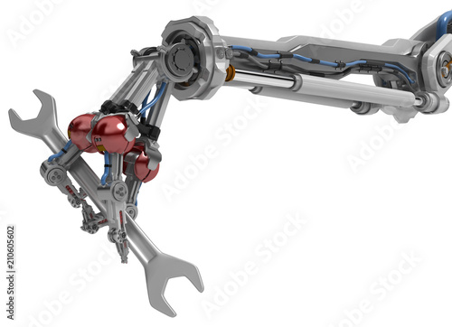 Robotic Arm Three Fingers, Spanner