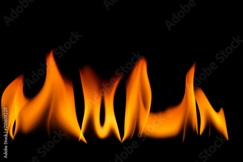 Ogień płonie tło