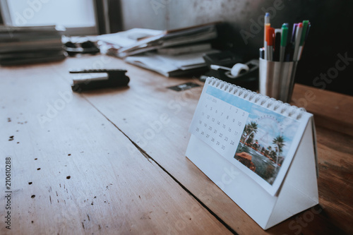 Escritorio Calendario