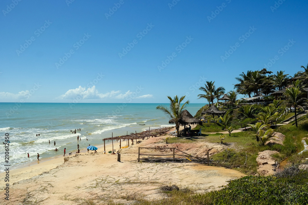 Tropical brazilian summer beach - Tororão's beach (Praia do Tororão e sua beleza) Tropical brazilian summer beach - Tororão's beach (Praia do Tororão e sua beleza)