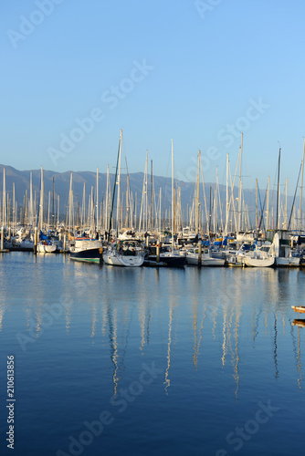 Boats in Santa Barbara, California