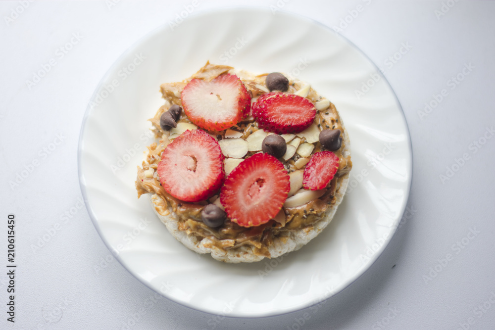 Strawberry Rice Cake