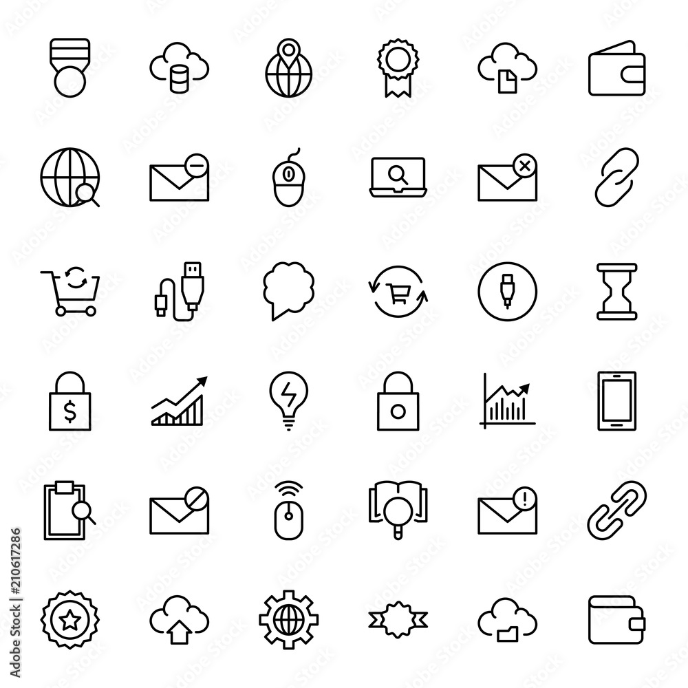 Seo marketing flat icon Seo marketing flat icon