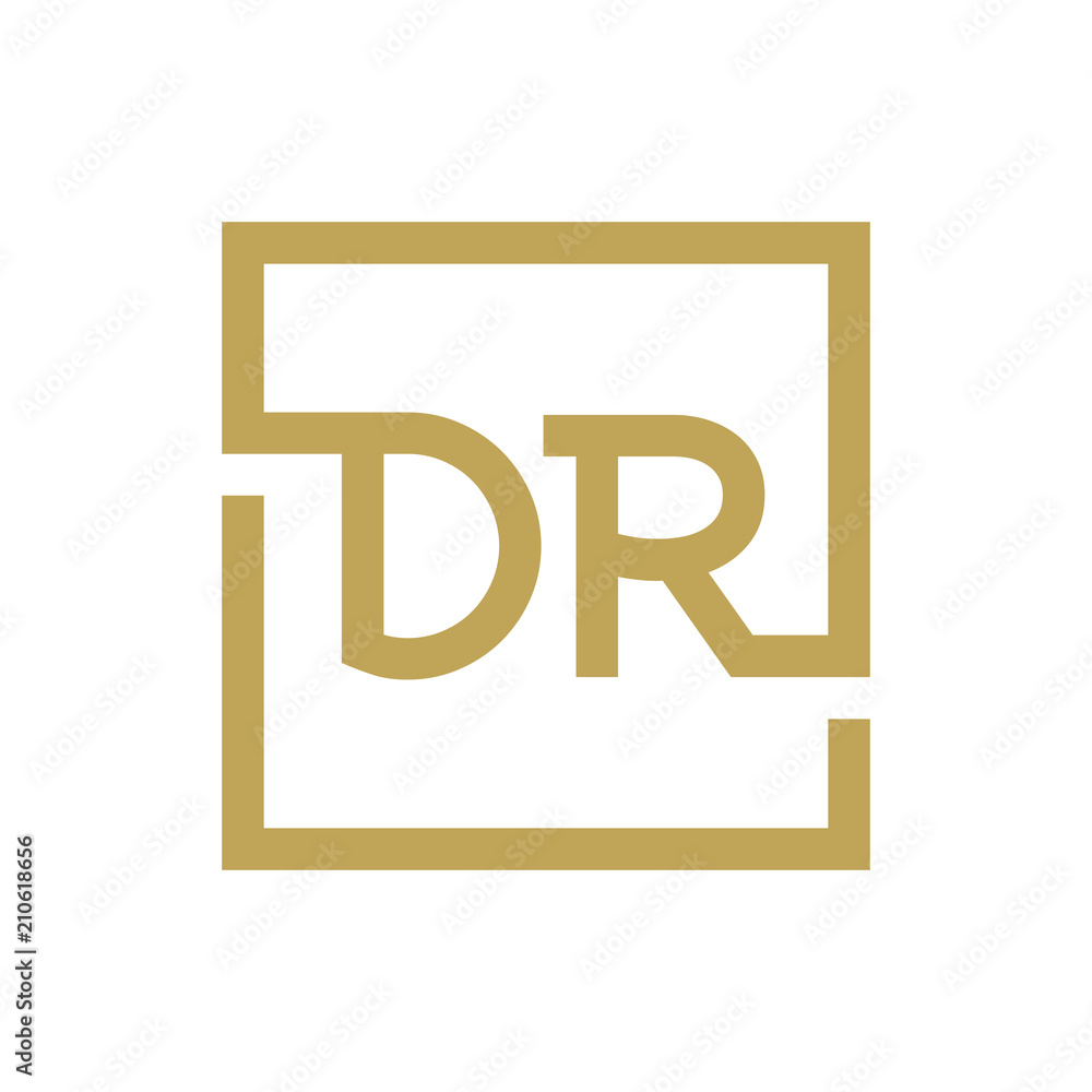 two letter logo line square DA TO DZ two letter logo line square DA TO DZ
