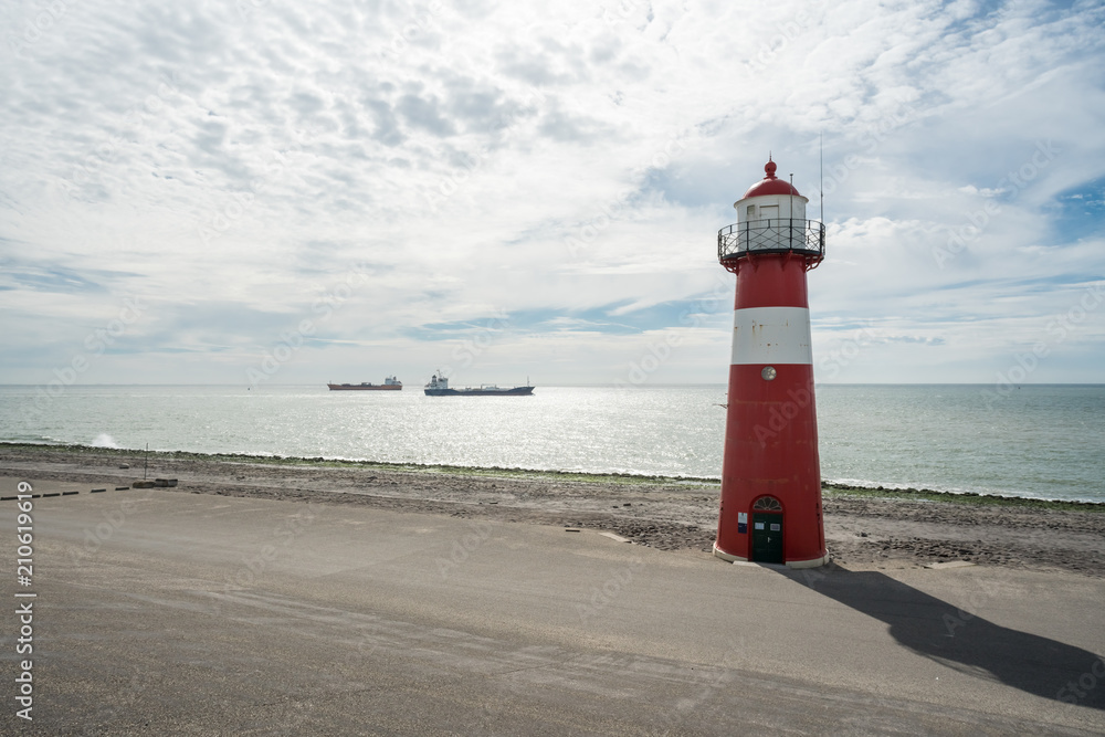 lighthouse in westkapelle