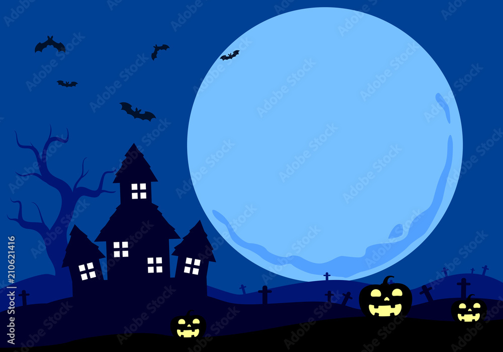 halloween background, vector