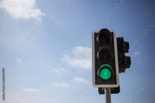 Photos Green traffic light