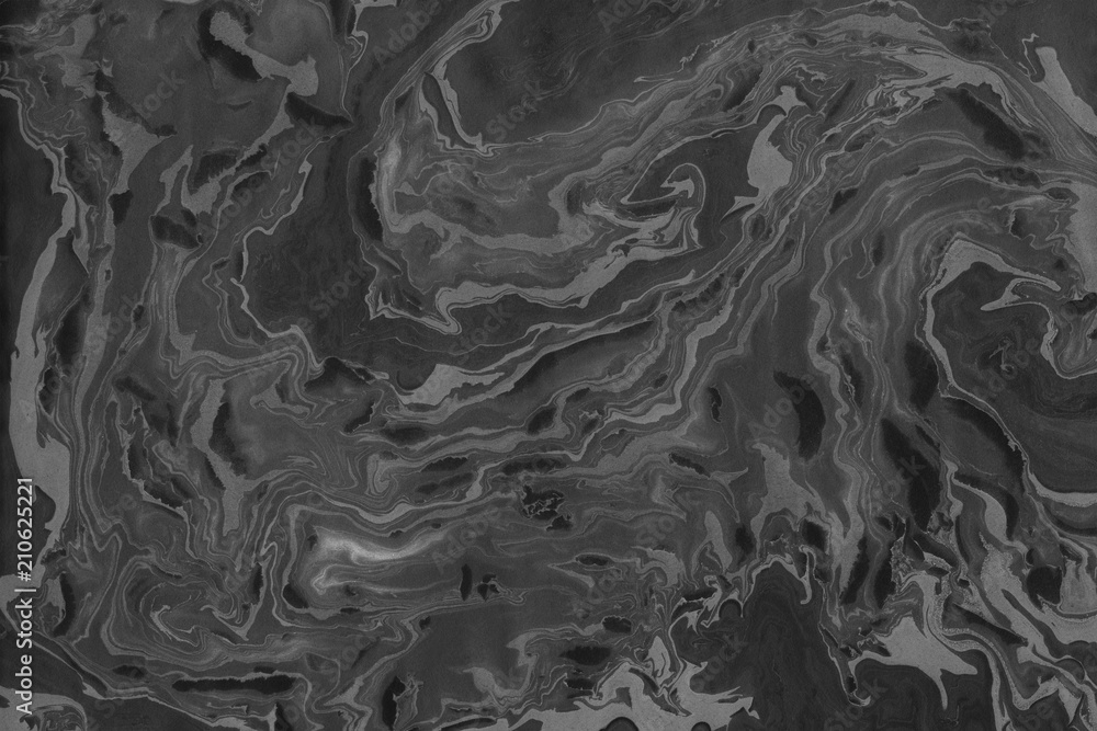 Suminagashi marble texture hand painted with grey ink. Digital paper 750 performed in traditional japanese suminagashi floating ink technique. Actual liquid abstract background. Suminagashi marble texture hand painted with grey ink. Digital paper 750 performed in traditional japanese suminagashi floating ink technique. Actual liquid abstract background.