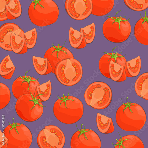 fresh tomatoes background