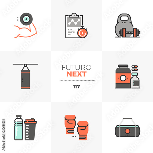 Gym Workout Futuro Next Icons