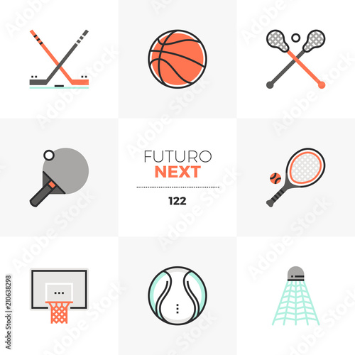 Sports Equipment Futuro Next Icons © bloomicon