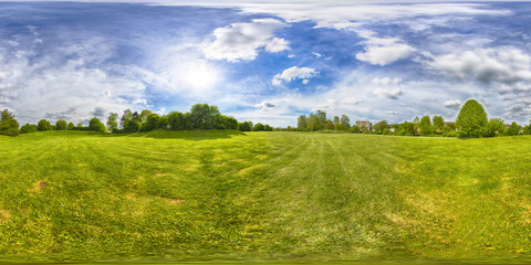 Deken met foto Panorama Duits natuurlandschap in 360 graden  © ihorga