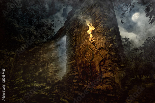 Walls that have seen a lot