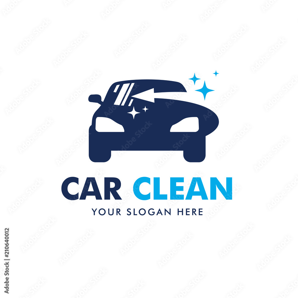 Car Clean Logo Vector