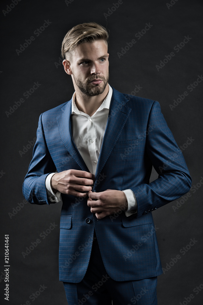 Professional formal sales dress for man