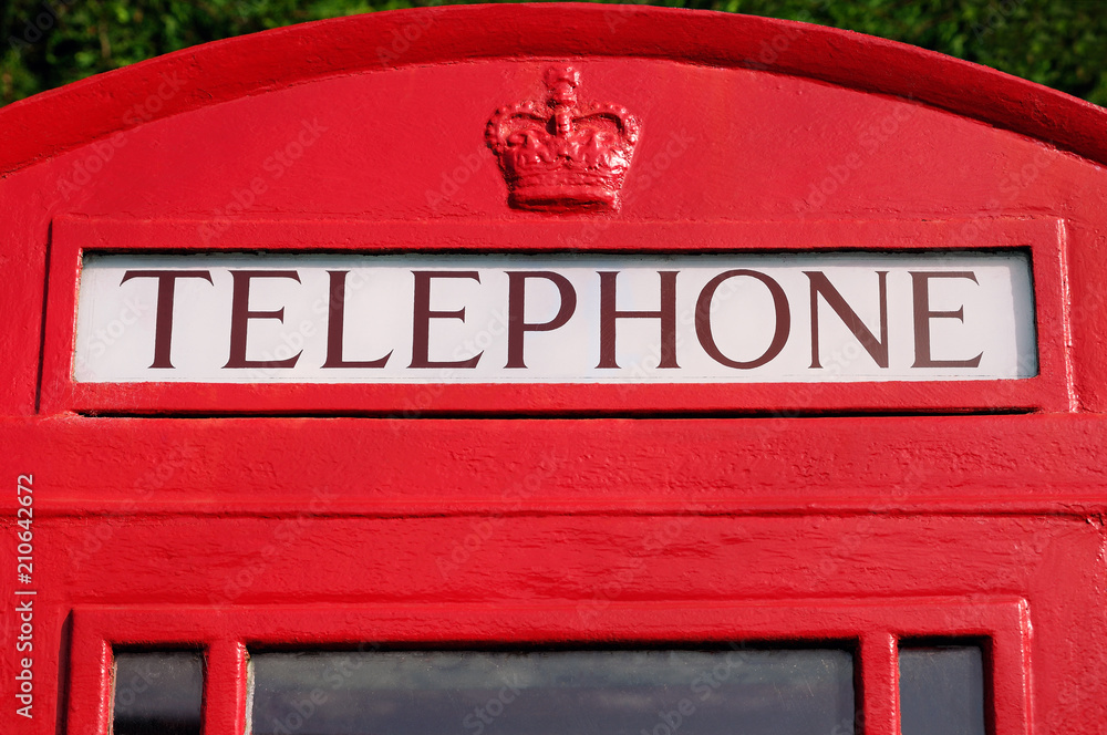 Red telephone box, United Kingdom Red telephone box, United Kingdom