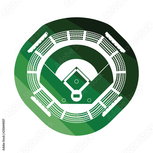 Baseball stadium icon