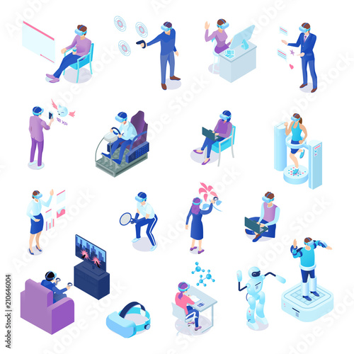 Virtual Reality Isometric Set
