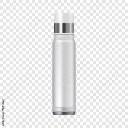 Spray tube icon. Realistic illustration of spray tube vector icon for web