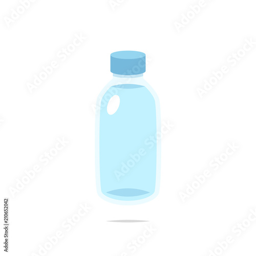 Bottle of water vector isolated