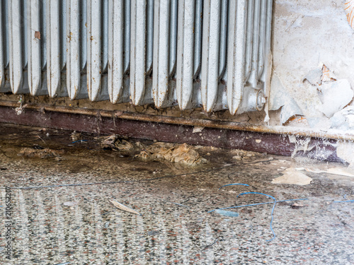 Hochwasserschaden in der Wohnung photo