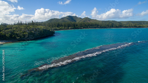 View on Mount Nga - Ile des pins - New Caledonia