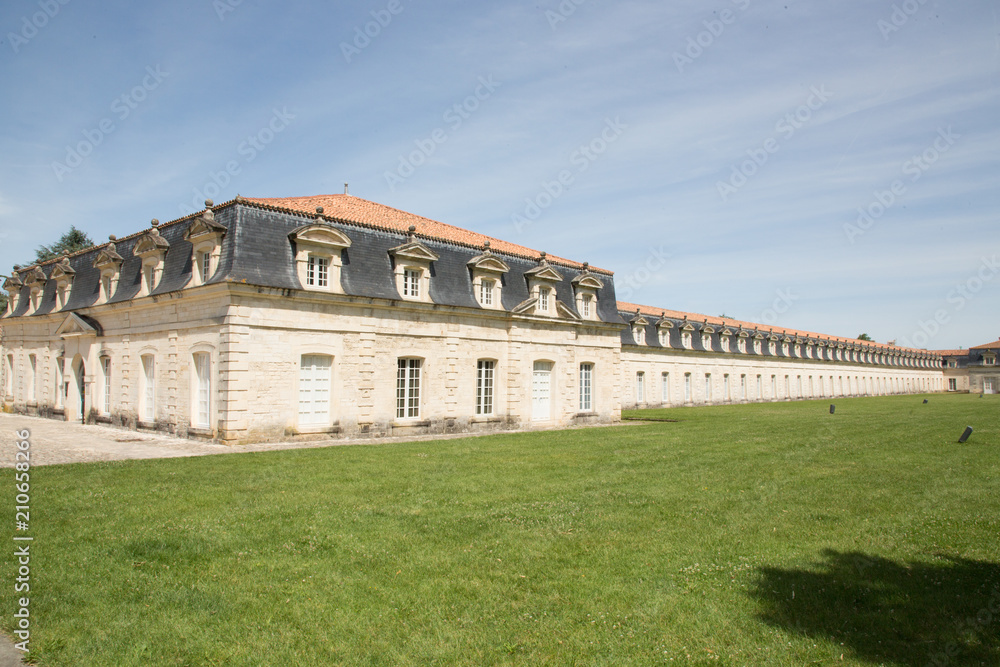 the Corderie Royale Located in the center of Rochefort France on the banks of the Charente River and fully renovated
