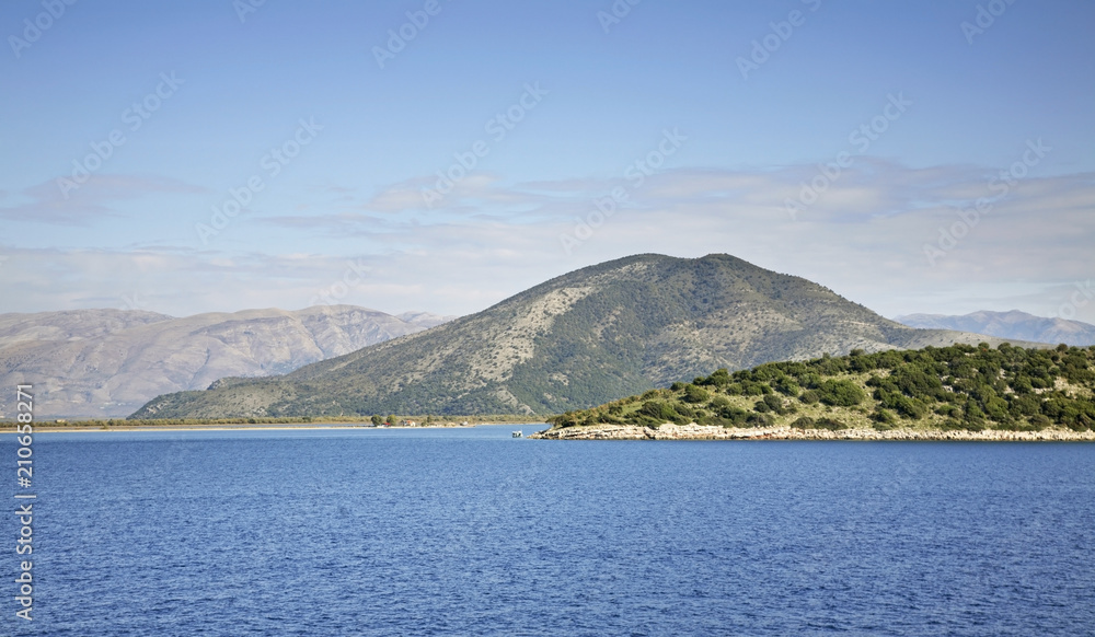Mountain near Igoumenitsa and Corfu. Greece Mountain near Igoumenitsa and Corfu. Greece