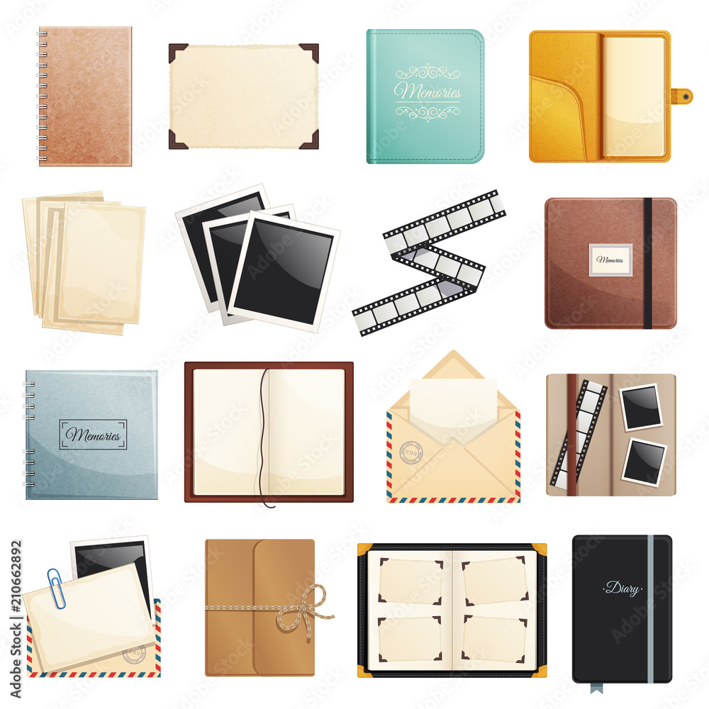 Scrapbook Notepad Diary Collection Scrapbook Notepad Diary Collection
