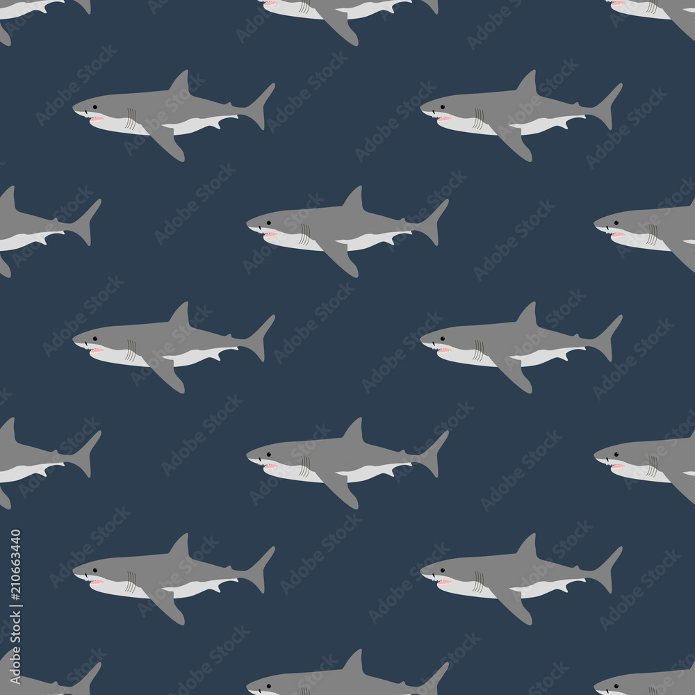 Shark seamless pattern Shark seamless pattern