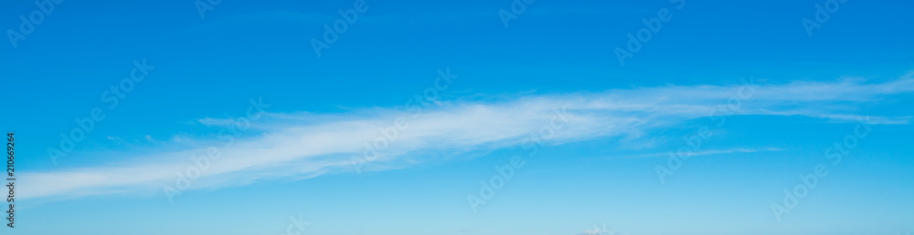 Blue sky with cloud in springtime Blue sky with cloud in springtime