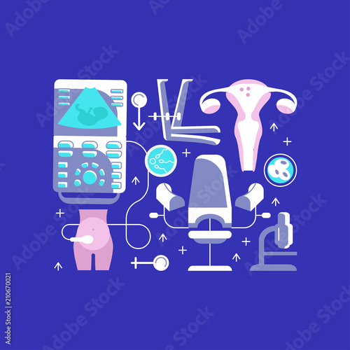 Medical ambulance icons