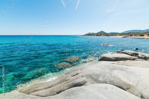 Rocks in Sant Elmo coast