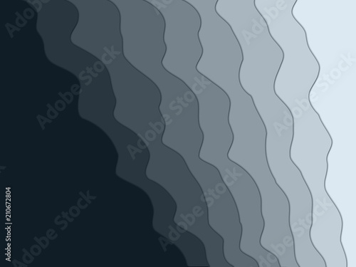Abstract wavy vector background for design